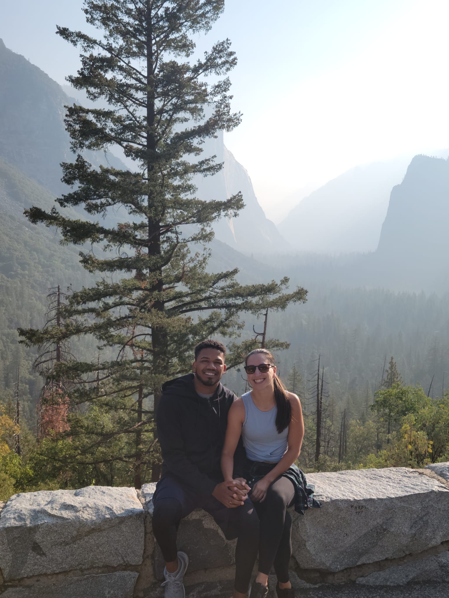Laura and Donnie in Yosemite